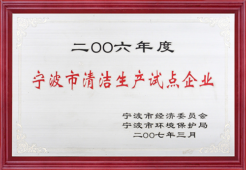 Cleaner production pilot enterprises